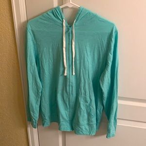 Women’s Old Navy turquoise hoodie